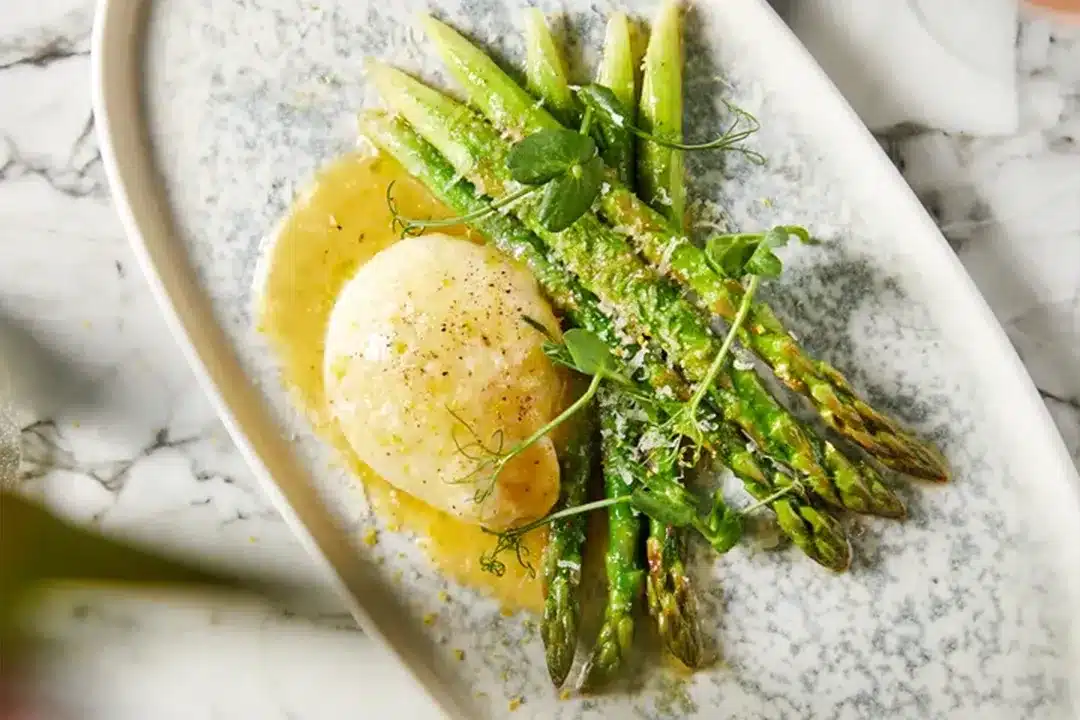 Asparagi featured on our seasonal Italian menu
