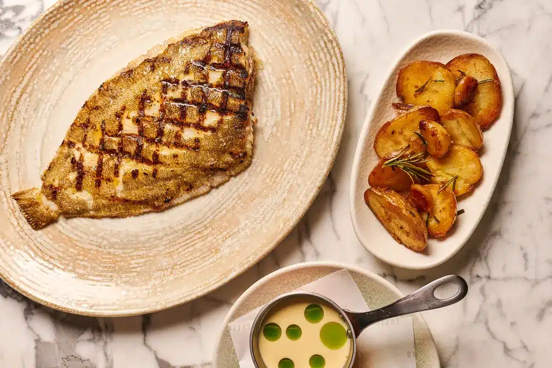 Sogliola featured on our seasonal Italian menu
