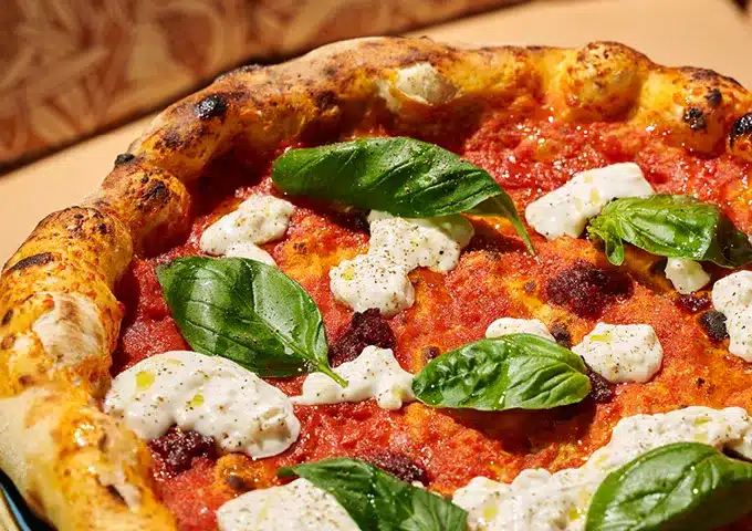 Margherita Piccante Con Burrata
